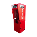 OEM Metal Powder Coating ATM Machine Enclosure