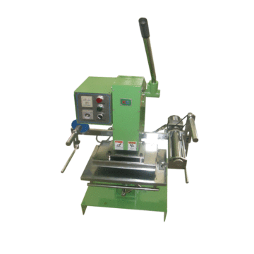 A4 paper Manual flat hot foil stamping machine