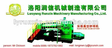 double stage vacuum brick extruder