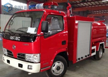 dongfeng 3000L water sprinkle simple fire fighting truck