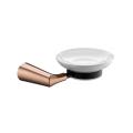 Matte Black Rose Gold Bathroom Accessories