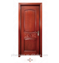 Foshan made flat carving PVC door for project