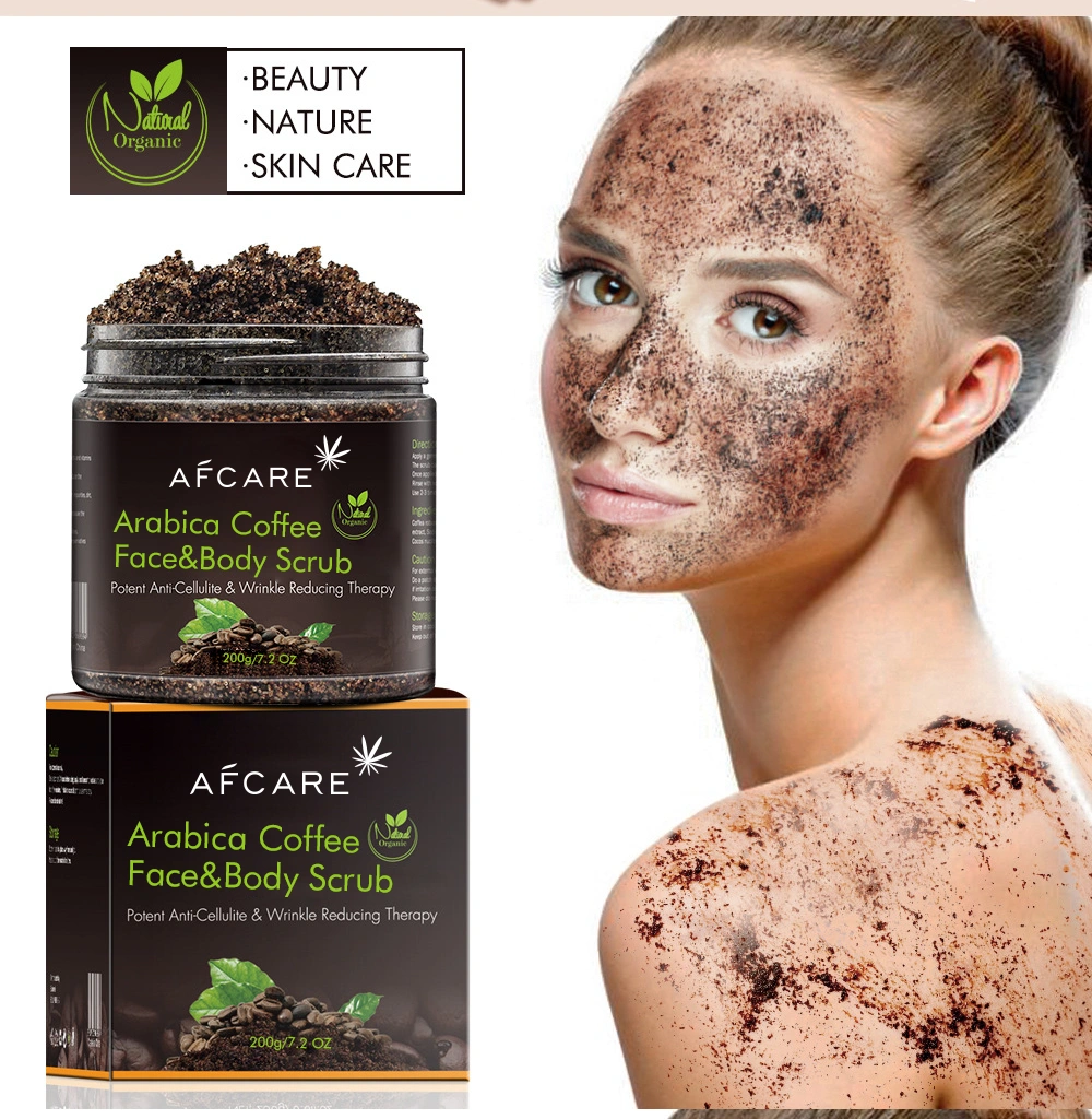 OEM Anti Aging Body Deep Cleansing Wholesaler Custom Anti-Aging Organic Exfoliating Coffee Body Scrub