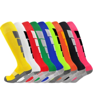 Unisex Elite Sport Compression Socks with Custom Logo - High Quality Knitted Technique for Football Soccer Sports
