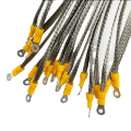 Ring Terminal 10-12AWG Crimp Braid Copper Flat Cable