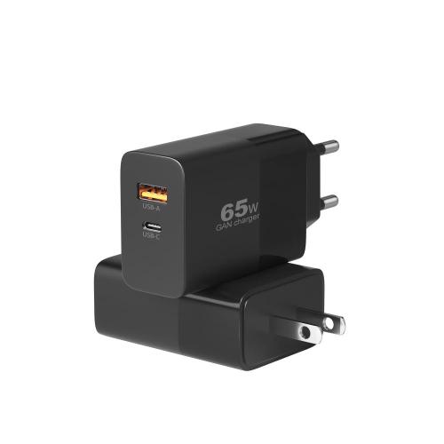 인기있는 제품 Gan Wall Charger Canda 65W 충전