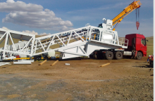 Dry Mix Mobile Concrete batch Plants