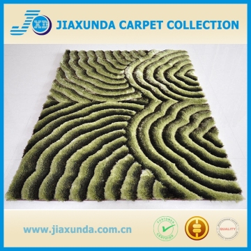 Hand tufted polyester modern shaggy carpet designs