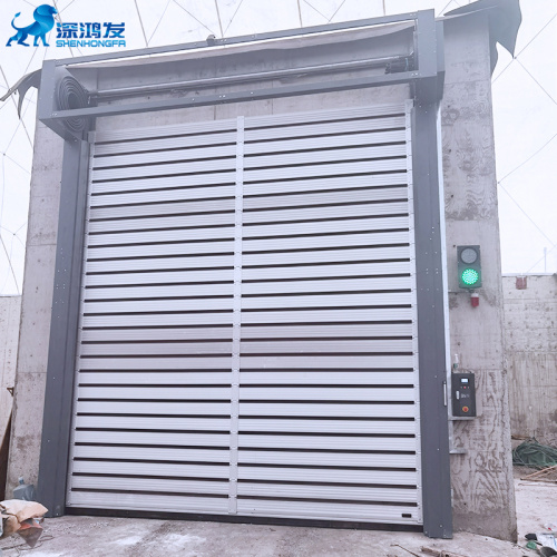 Automatic spiral high-speed roll up door motor