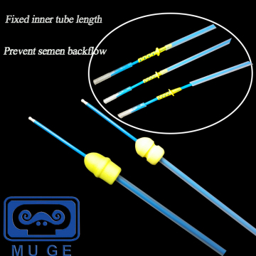 New type pig deep semen catheter with new lock