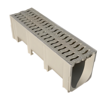 D400 Custom Long-Lasting Cast Iron Trench Cover Grating for Gully Drainage System