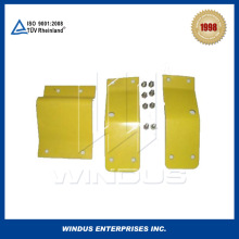 Universal fit tractor seat with arm rest and shock absorber