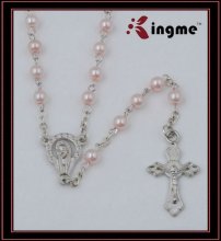 Imitative Pear beads Catholic Rosary