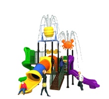 Affordable Small Kindergarten Outdoor Plastic Water Slide