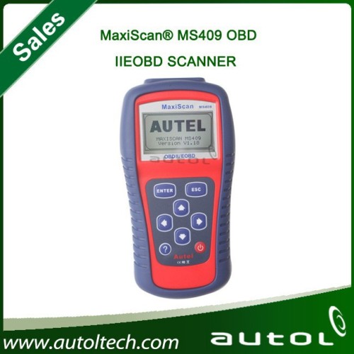 2015 Professional 100% Original Auto Scanner Autel MaxiScan MS409 OBD II/EOBD Scanner