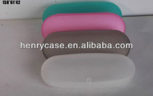 New design popular transparent plastic glasses cases made in China