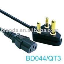 south africa power cord,india power cord,india plug