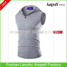 2016 Summer Fashion Tank Tops Men V-Neck Bodybuilding Sleeveless hoodies Casual Fit Slim stretchy tight muscle tops