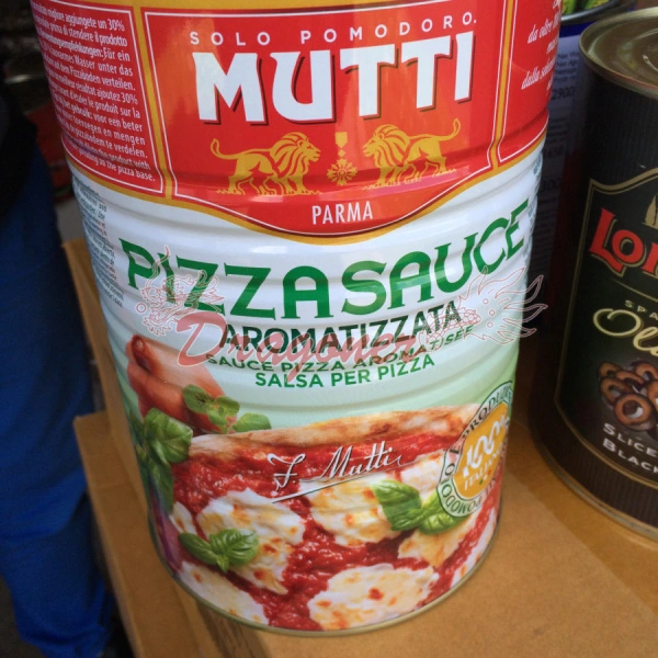 Canned Tomato Paste Pizza Sauce