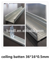 Australia system galvanized steel 16mm ceiling batten