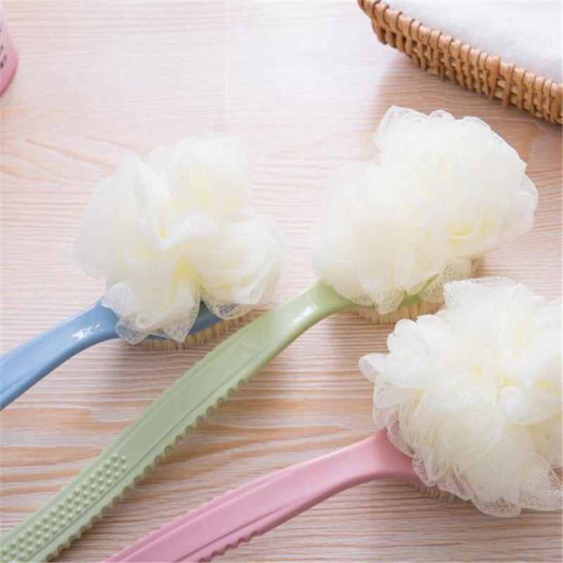 Soft hair long handle  wash adult bath back scrub brush