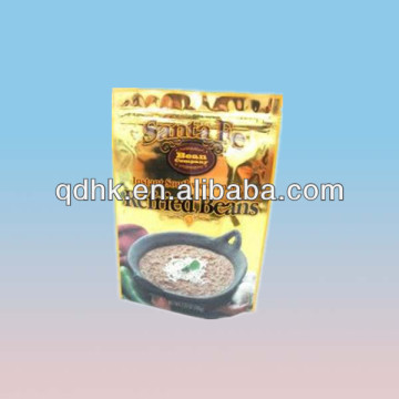 free samples refried bean zipper stand up pouch bags