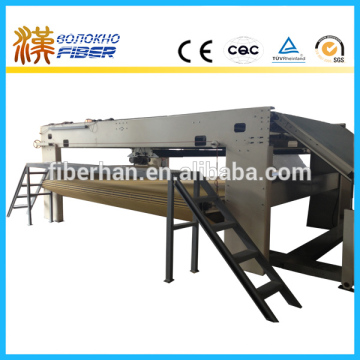 Fiber Han cross lapper polyester fiber clamped web former