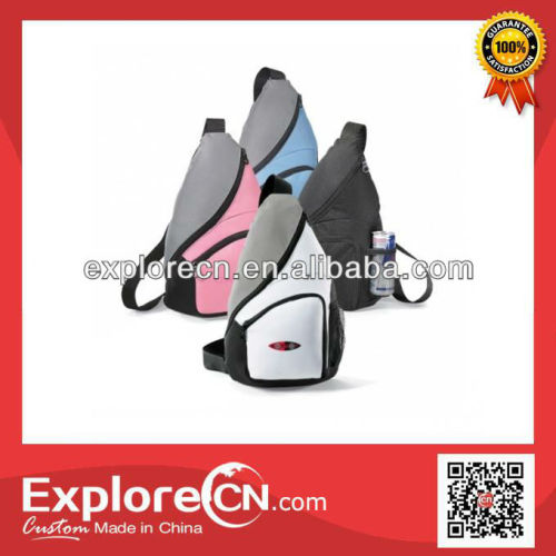 Fashion 600D single strap shoulder sport backpack