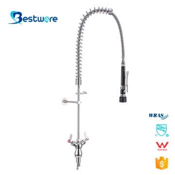 Stainless Steel Faucet with Double Handle