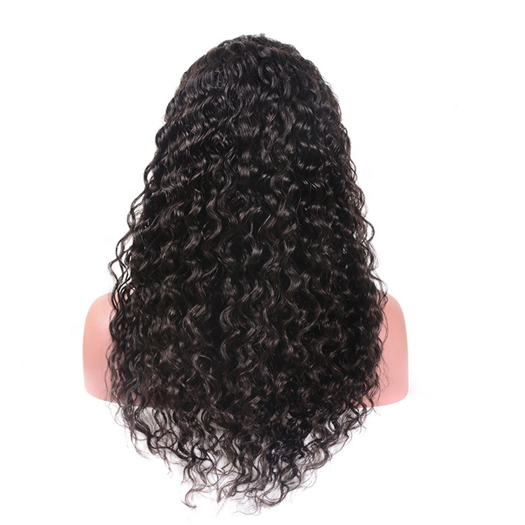 100% Human Hair Wigs Cuticle Aligned 13*4 Transparent Lace Front Wig  Curly hair  Wig For Black  Women