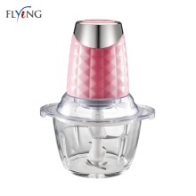 Bol en verre rose Hachoir 300W