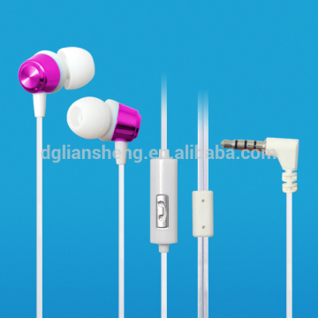 Colorful stereo headset for mobile phone smartphone earphone