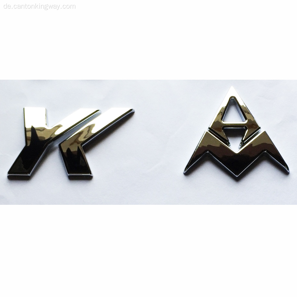 ABS Chrome Emblem &amp; Company Logo Badge &amp; Aufkleber
