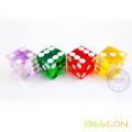 High Quality Professional Precision Square Casino Style Dice 19MM with Razor Sharp Edge