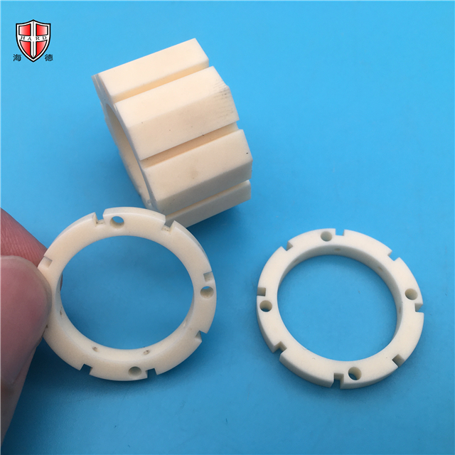 precision cnc alumina ceramic bearing sleeve ring