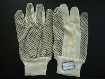 PVC dotted gloves