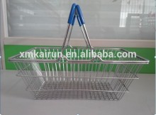 Blue Steel Mini Shopping Basket