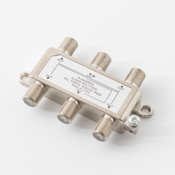 Digital 2-6 Way Satellite Coaxial Cable Splitter RG6 CATV RF Cable TV Splitter