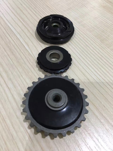 Rubber Motorcycle Wheel Gear Roller