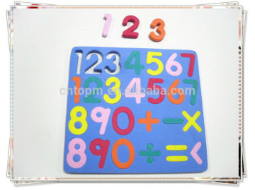 2015 Promotional eva foam Magnetic fridge puzzle for DIY games of kids magnetic jisaw puzzle souvenir gifts