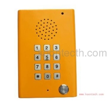 Cleanroom emergency telephone