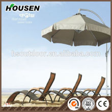 aluminium sun wicker lounge RB212