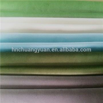 Soft handfeeling brushed polyester fabric material for sofa set