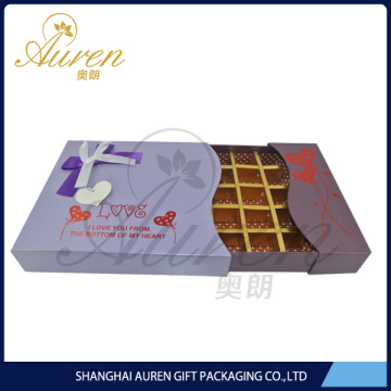 fancy paper chocolate gift packaging box