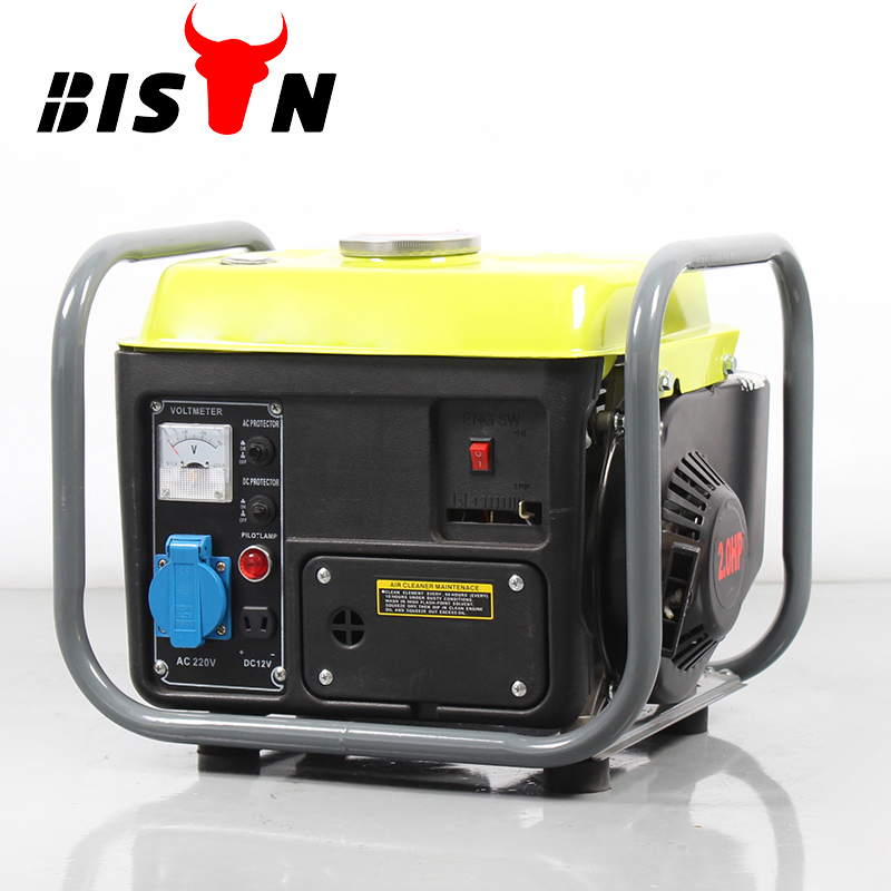 BS950 BISON China Taizhou Home Use Standby 650W Cooper Wire Recoil Start Generator Electric