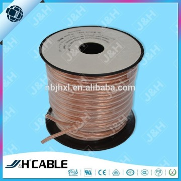 China Manufacturer Telecommunication Audio Cable Transparent green audio cable