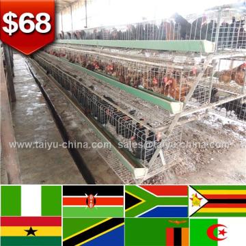 Shilling account 3 tier 120 capacity chicken layer cage for poultry farm