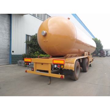 Circular Type Shape Gasoline Fuel Truck Tanker Trailer