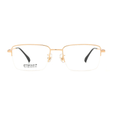 Classical Style Wholesale Pure Titanium Eyeglasses Frame Eyewear