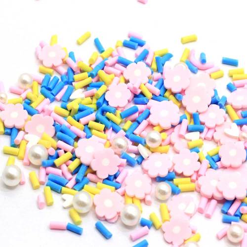 Wholesale Beautiful Newest Colorful Slime DIY Decoration Accessories Craft DIY Mini Multi Styles Polymer Clay Bead